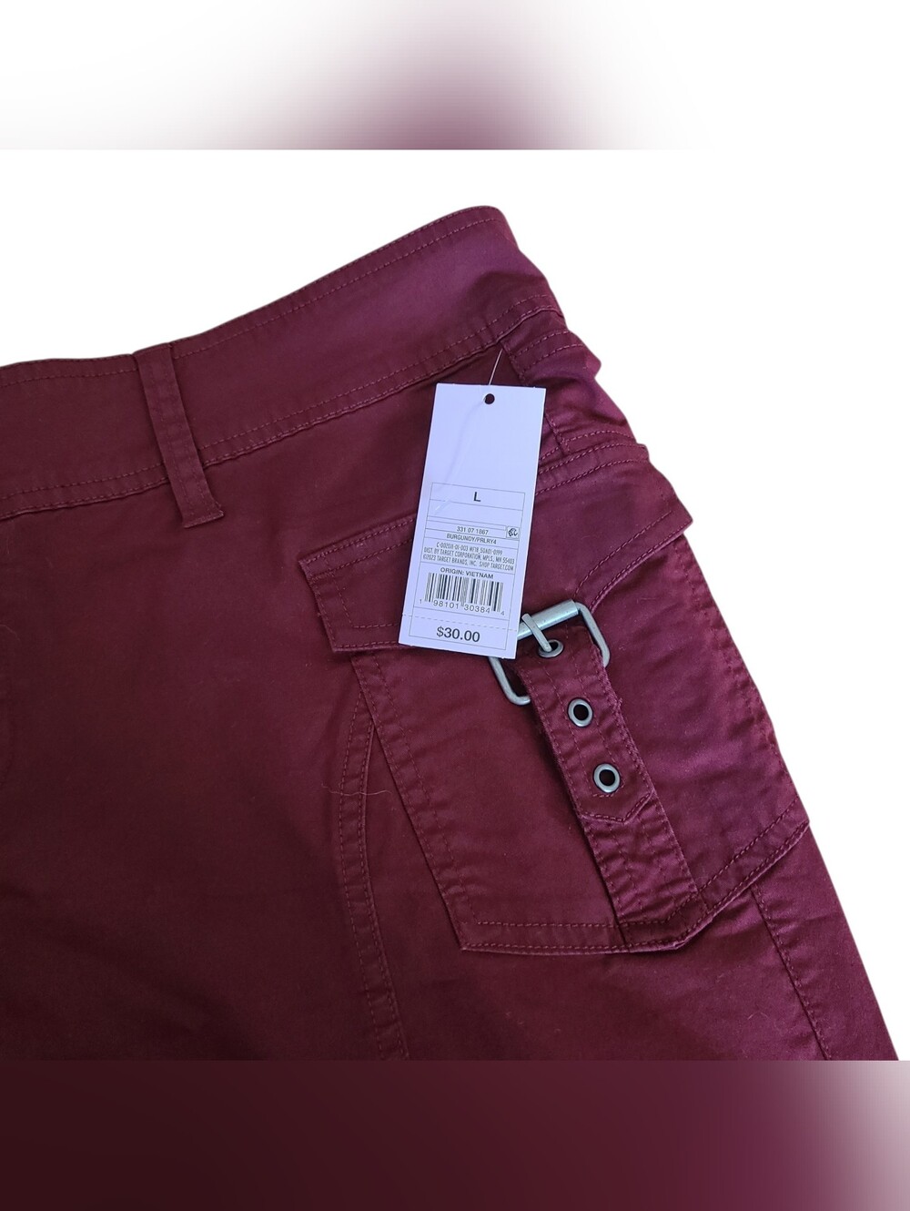 WILD FABLE | BURGUNDY | BOOT CUT PANTS | SIZE LARGE - Picture 4 of 11